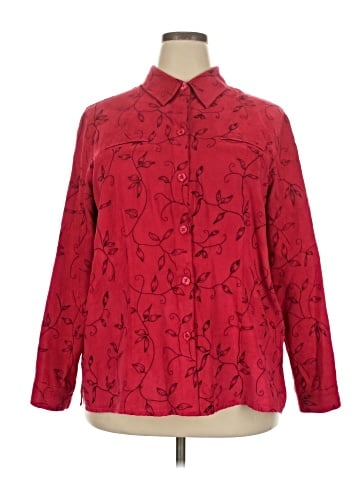 Sag Harbor Long Sleeve Blouse (view 1)
