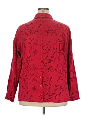 Sag Harbor Long Sleeve Blouse (view 2)