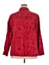 Sag Harbor 100% Polyester Print Red Long Sleeve Blouse Size 20 - photo 2