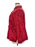 Sag Harbor 100% Polyester Print Red Long Sleeve Blouse Size 20 - photo 5