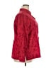 Sag Harbor 100% Polyester Print Red Long Sleeve Blouse Size 20 - photo 4