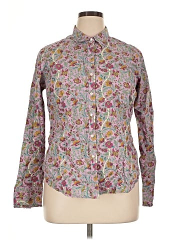 IZOD Long Sleeve Button-Down Shirt (view 1)