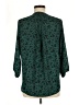 Veronica M. 100% Polyester Green 3/4 Sleeve Blouse Size M - photo 2