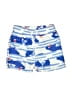 Janie and Jack 100% Polyester Print Blue Board Shorts Size 6-12 mo - photo 1