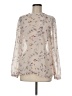 Octavia 100% Polyester Ivory Long Sleeve Blouse Size M - photo 1