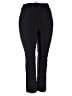 Lane Bryant Solid Black Active Pants Size 18R - photo 1