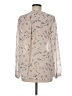 Octavia 100% Polyester Ivory Long Sleeve Blouse Size M - photo 2