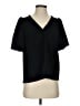 Sézane Black Short Sleeve Blouse Size 36 waist - photo 1