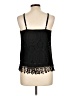 Xhilaration 100% Polyester Black Sleeveless Blouse Size L - photo 2