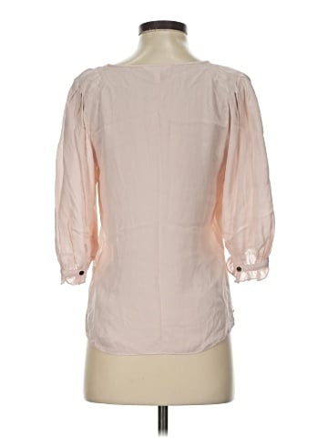 Rebecca Taylor 3/4 Sleeve Silk Top (view 2)
