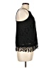 Xhilaration 100% Polyester Black Sleeveless Blouse Size L - photo 4