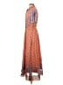 Gretchen Scott Designs 100% Polyester Paisley Orange Casual Dress Size XS - photo 5