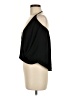 Naked Zebra 100% Polyester Black Sleeveless Blouse Size M - photo 5