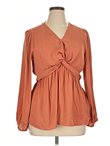 Pleione Long Sleeve Blouse (view 1)