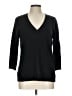 Tesori 100% Cashmere Black Cashmere Pullover Sweater Size L - photo 1