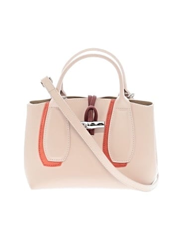 Longchamp Leather Satchel (view 1)