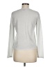 Vince Camuto Silver Long Sleeve Top Size M - photo 2