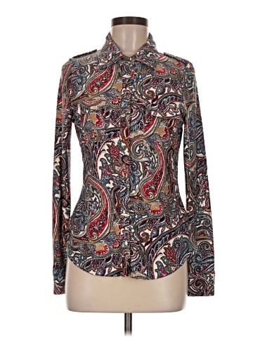 BCBGMAXAZRIA Long Sleeve Blouse (view 1)