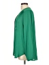 Pleione 100% Polyester Green Long Sleeve Blouse Size L - photo 5