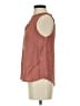 E&M Collection Brown Sleeveless Blouse Size S - photo 5