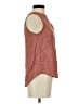 E&M Collection Brown Sleeveless Blouse Size S - photo 4