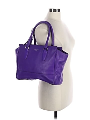 Coach Leather Tote (view 2)