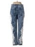 Forever 21 Floral Blue Jeans Size 26 waist - photo 2