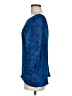 Just Female 100% Viscose Blue 3/4 Sleeve Top Size M (estimated) - photo 5