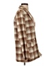 Ottod'Ame 100% Polyester Plaid Brown Blazer Size 2 - photo 4