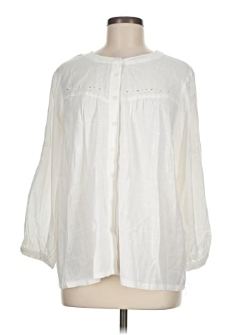 Calypso St. Barth 3/4 Sleeve Blouse (view 1)
