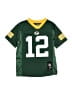 NFL 100% Polyester Green Short Sleeve Top Size XS (kids) - photo 1