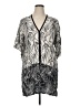 Zara Basic Silver Kimono Size XL - photo 1