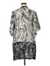 Zara Basic Silver Kimono Size XL - photo 2