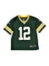 NFL 100% Polyester Green Short Sleeve Top Size 5 - 6 - photo 1