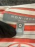 Foxcroft 100% Cotton Stripes Orange Long Sleeve Button-Down Shirt Size 16 - photo 7