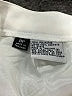 Unbranded 100% Polyester Solid Ivory White Formal Skirt Size 8 (petite) - photo 4
