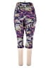Be Inspired Paisley Purple Active Pants Size 2X - photo 2