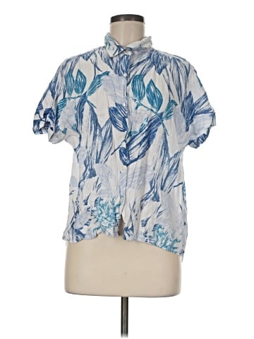 C&C California Short Sleeve Blouse (view 1)