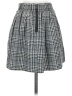 Candie's Plaid Gray Casual Skirt Size 3 - photo 2