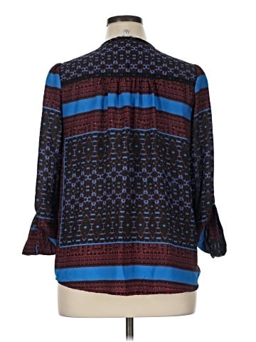 Collective Concepts 3/4 Sleeve Blouse (view 2)