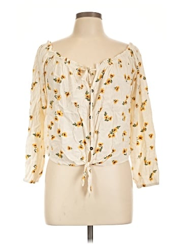 Jolt 3/4 Sleeve Blouse (view 1)