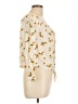 Jolt Yellow 3/4 Sleeve Blouse Size L - photo 4