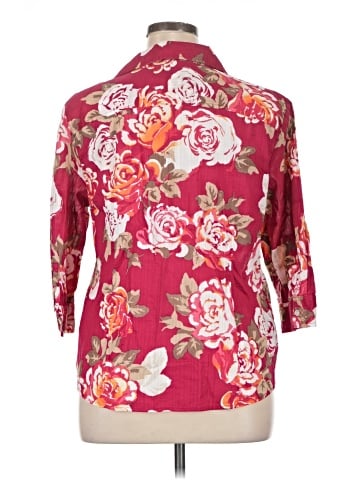 Karen Scott 3/4 Sleeve Blouse (view 2)