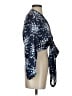 BCBGMAXAZRIA 100% Polyester Blue 3/4 Sleeve Blouse Size S - photo 4