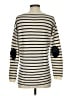 J.Crew 100% Wool Stripes Ivory Wool Pullover Sweater Size S - photo 2