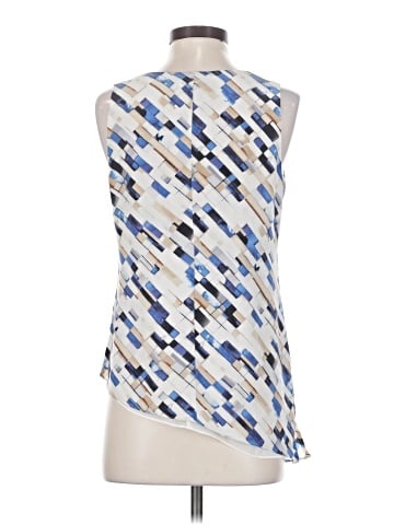 White House Black Market Sleeveless Silk Top (view 2)