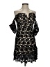 JOA 100% Polyester Black Cocktail Dress Size XS - photo 1