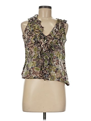 Rene Lezard Sleeveless Blouse (view 1)