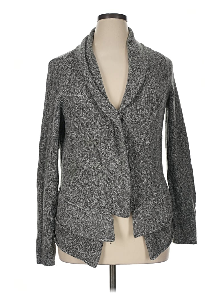 Pre-owned Alfani Cardigan Sweater In Gray