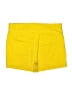 Ann Taylor LOFT Solid Yellow Shorts Size 12 - photo 2